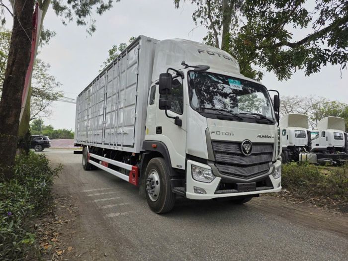Foton Auman C160M thùng Pallet chở cấu kiện điện tử